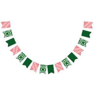 Holiday Hodgepodge Swallowtail Bunting Banner