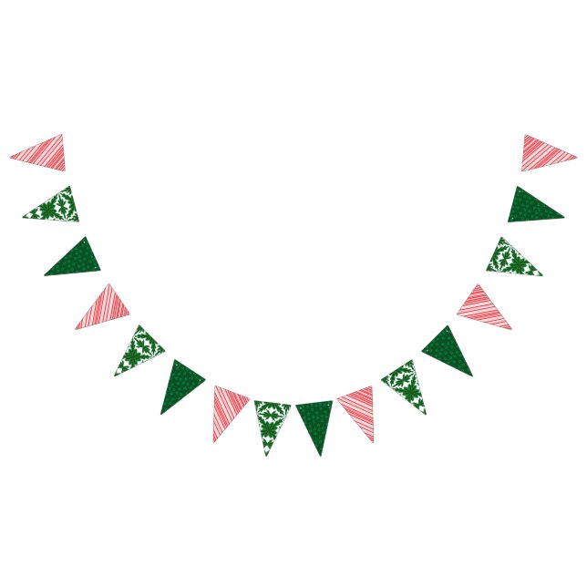 Holiday Hodgepodge Triangle Bunting Banner (All)