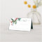 Holiday Holly Christmas Wedding Place Card