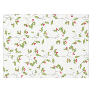 Holiday Holly Tablecloth