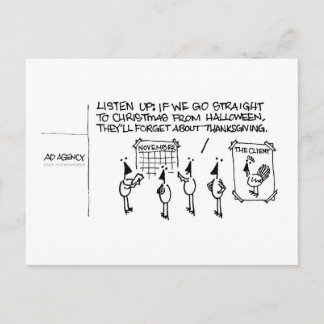 Holiday Hoopla Postcard