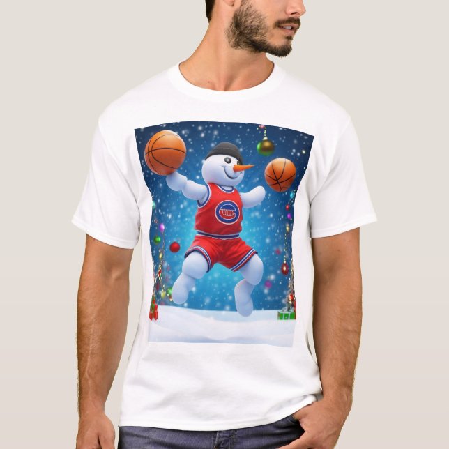 Holiday Hoops T-Shirt (Front)