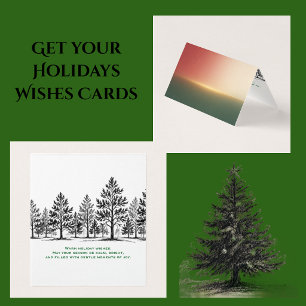 Holiday Horizon Glow Gradient Christmas