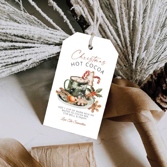 Holiday Hot Cocoa Gift Tag (Creator Uploaded)