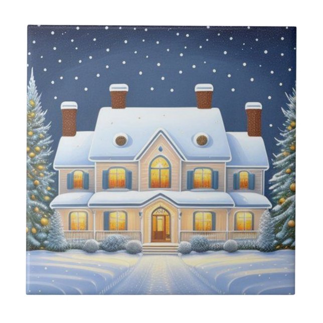 Holiday House  Tile (Front)