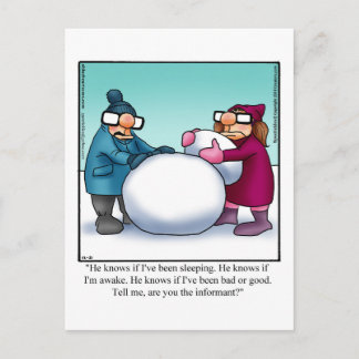 Holiday Humour Postcard