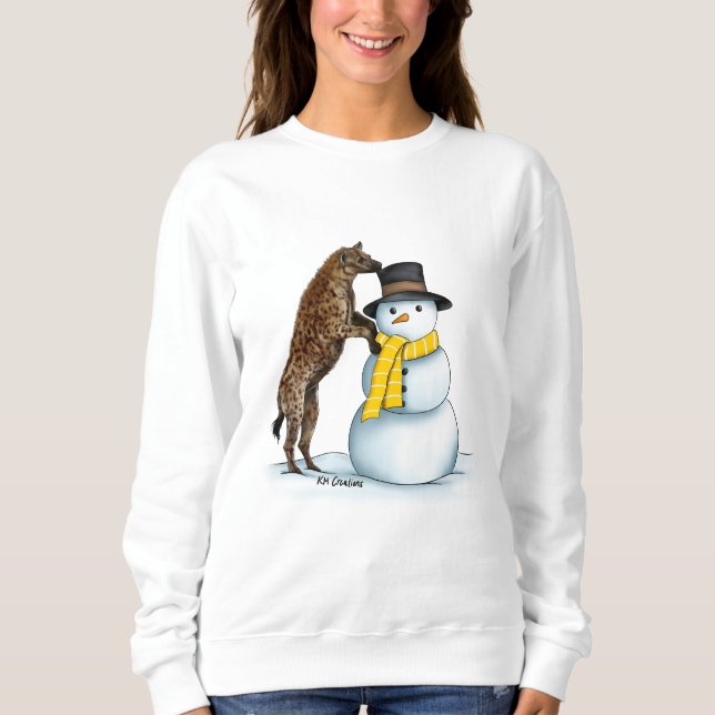 Holiday hyena - sweatshirt (Front)