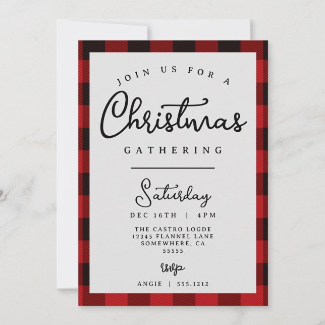 HOLIDAY INVITE (Front)