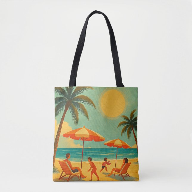Holiday is tote bag (Front)