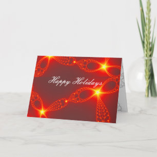 Holiday Jewels Fractal Card
