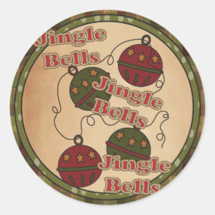 Holiday Jingle Bell Stickers