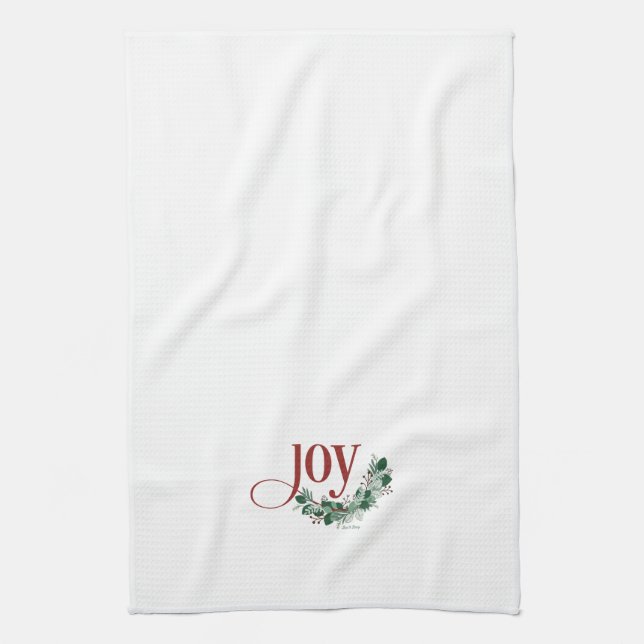 Holiday Joy Kitchen Towel (Vertical)