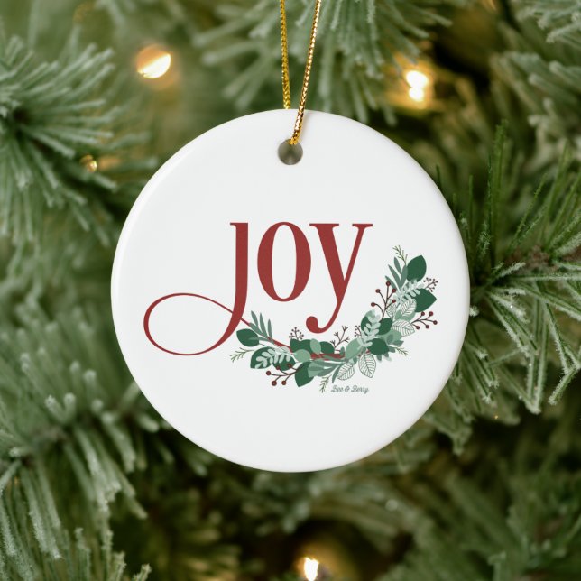 Holiday Joy Ornament (Tree)