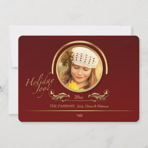 Holiday Joy Photo Card