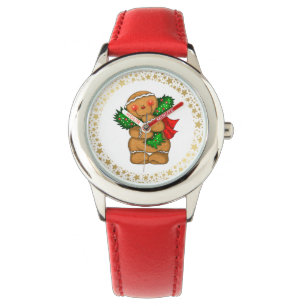 Holiday Kids Watch/Gingerbread Man Watch