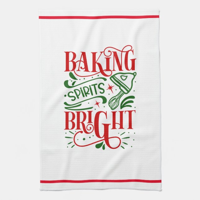 Holiday Kitchen Towel (Vertical)
