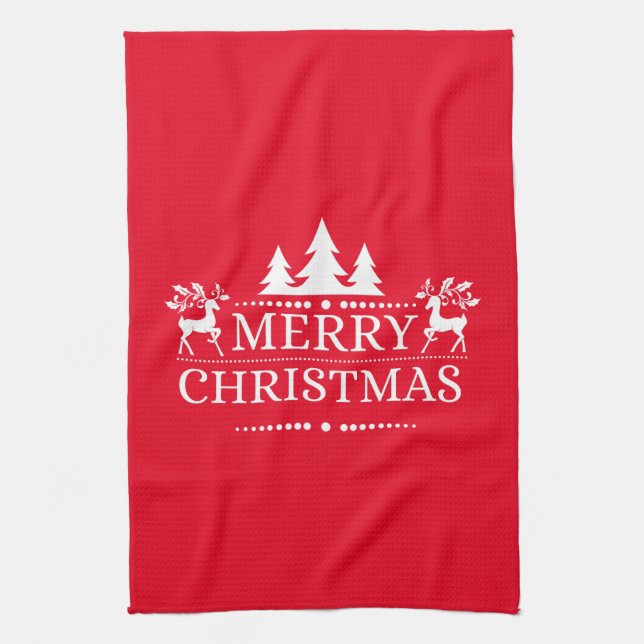 Holiday Kitchen Towel (Vertical)
