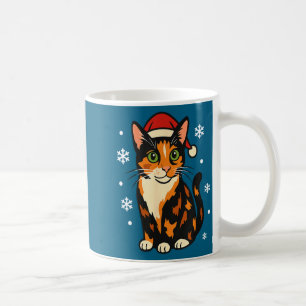Holiday Kitten Cute Christmas Cat Design Uni  Coffee Mug