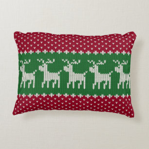 Holiday Knit No. 01 Decorative Cushion