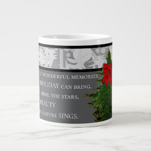 HOLIDAY  LARGE COFFEE MUG