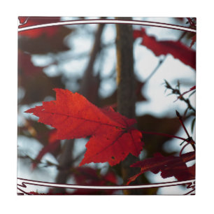 Holiday Leaves Tile
