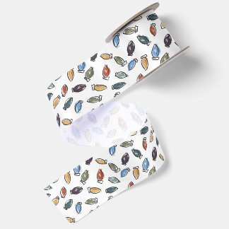 Holiday Lights Ribbon Satin Ribbon