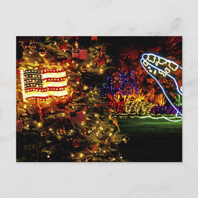 Holiday Lights - Shore Acres State Park, Oregon (Front)