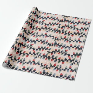 Holiday Lights Wrapping Paper