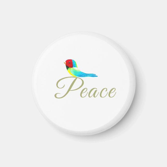 Holiday Little Bird  Messenger of Peace Magnet (Front)