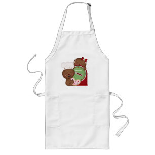 Holiday Long Apron
