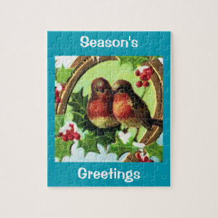 Holiday Love Birds Jigsaw Puzzle