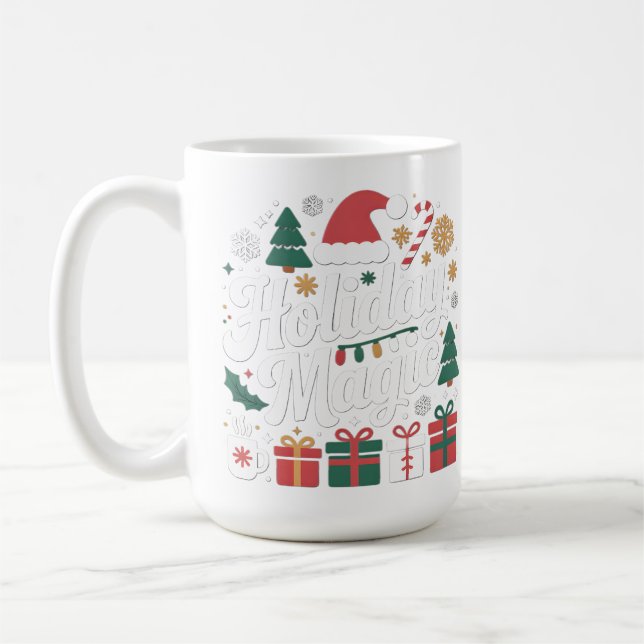 Holiday Magic Coffee Mug (Left)