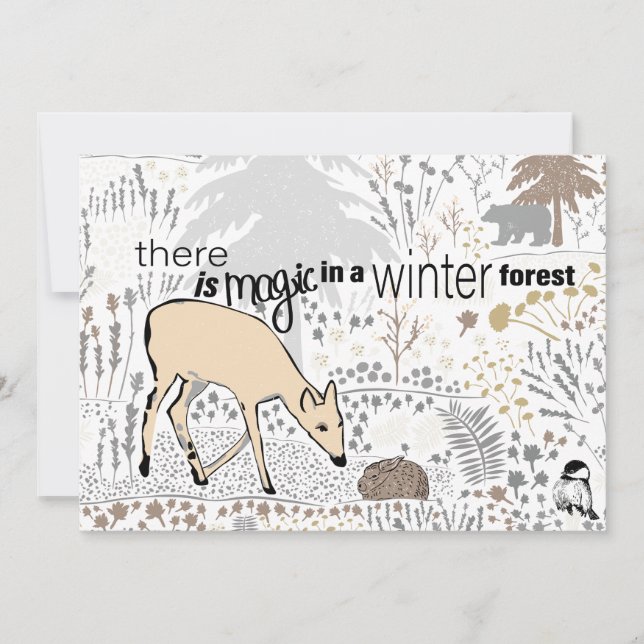 Holiday Magic Woodland (Front)