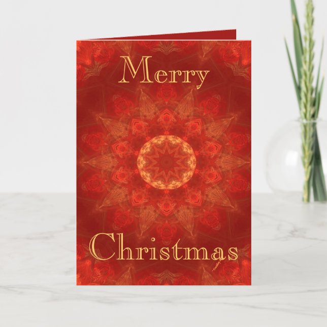 HOLIDAY MANDALA II CARD (Front)