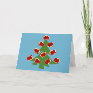 Holiday Meat Tree Card