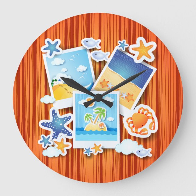 Holiday memories, clock (Front)