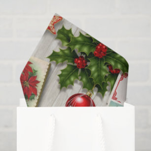 Holiday Memories Collage Tissue Paper