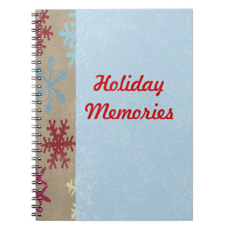 Holiday Memories Notebook