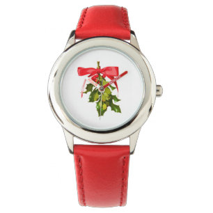 holiday mistletoe watch