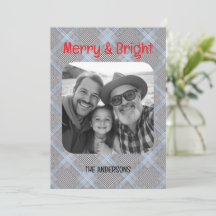 Holiday Modern Family One Photo