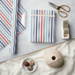 Holiday Modern Stripes Wrapping Paper<br><div class="desc">You can find additional coordinating items in our "Hanukkah Gifts and a Menorah" collection.</div>