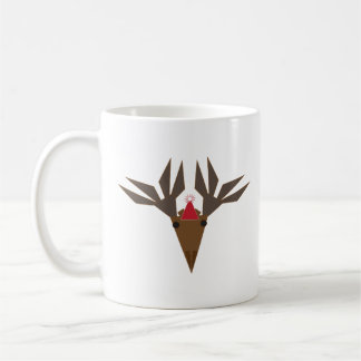 holiday moose coffee mug
