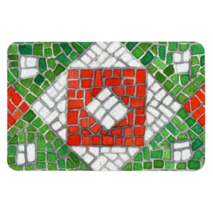 HOLIDAY MOSAIC 4x6 Flexible Magnet