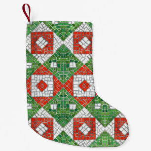 HOLIDAY MOSAIC Christmas Stocking II / Small