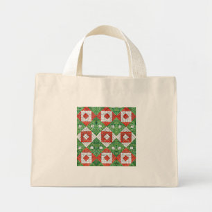 HOLIDAY MOSAIC Tiny Tote Bag