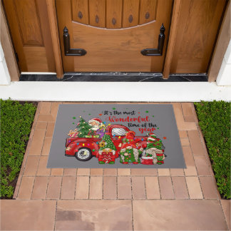 Holiday Most Wonderful Time Of The Year Doormat