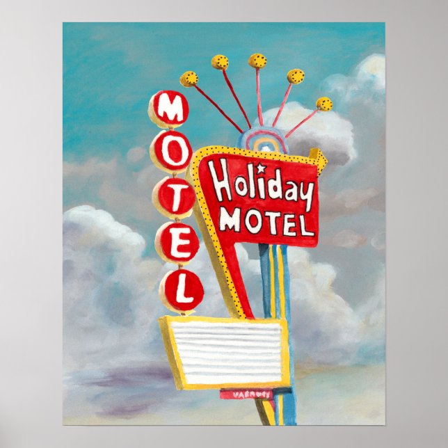 Holiday Motel Sign (Front)