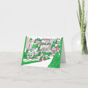 Holiday Mountain Village Card