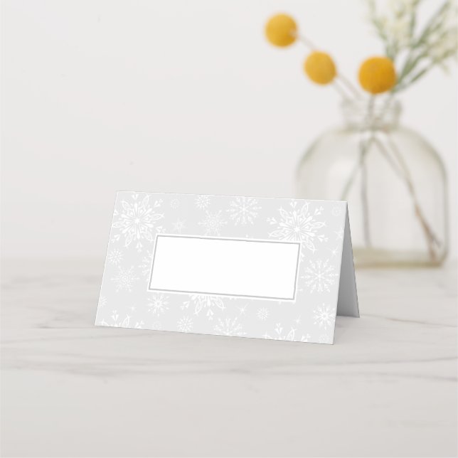 Holiday Name Place Cards (Front)