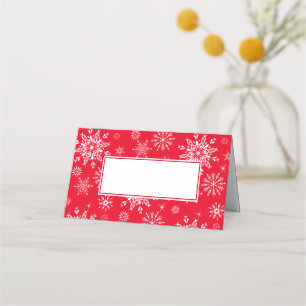 Holiday Name Place Cards